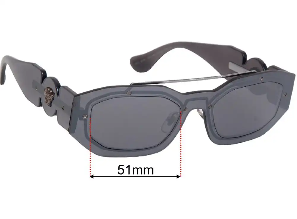 Versace MOD 2235 51mm Replacement Lenses